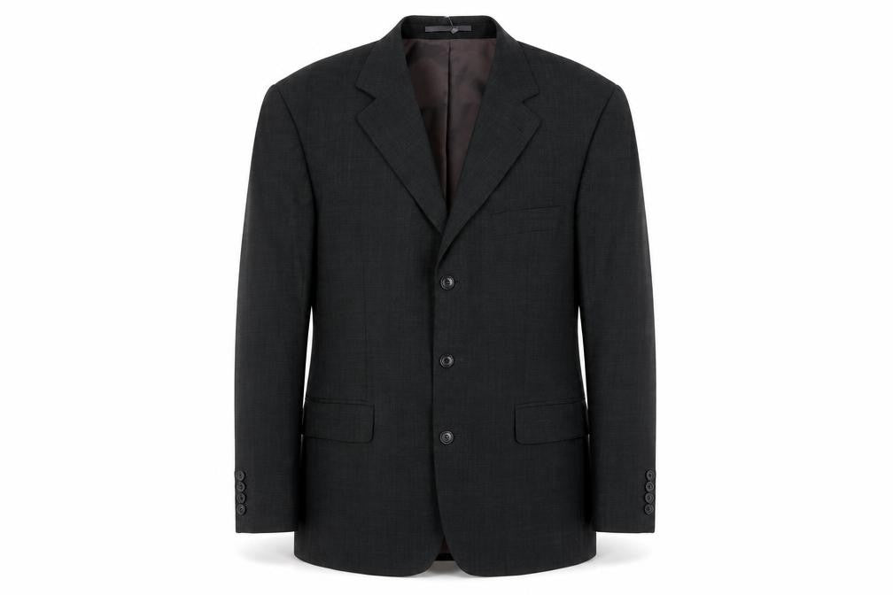 Front view of Magee Men's Grey Blazer 42S Formal Jacket