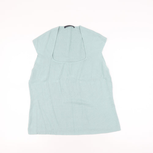 Windsmoor Women's Green Knit Tank M