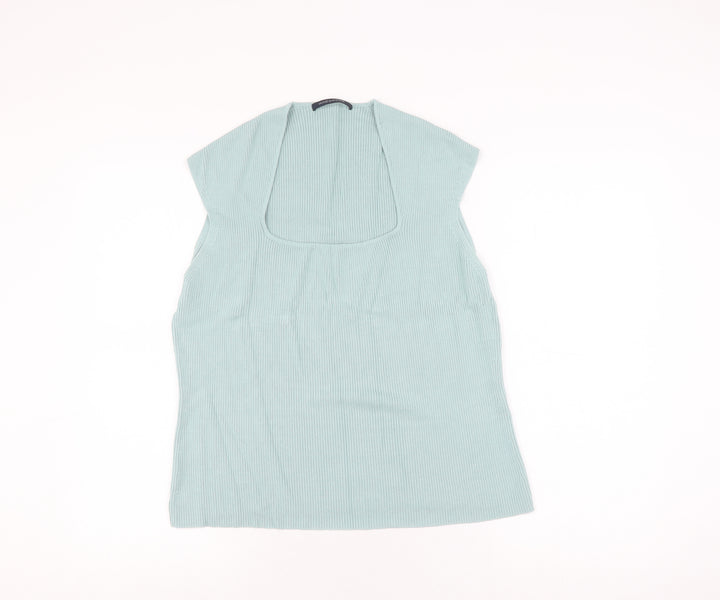 Windsmoor Women's Green Knit Tank M