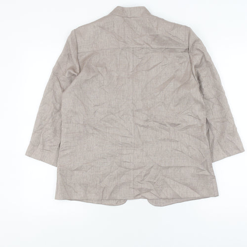 Eastex Women's Beige Suit Jacket Blazer Size 12