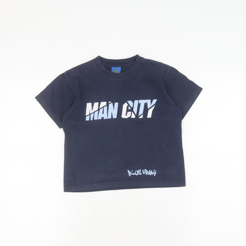 MCFC Boys Blue Graphic T-Shirt 5-6 Years