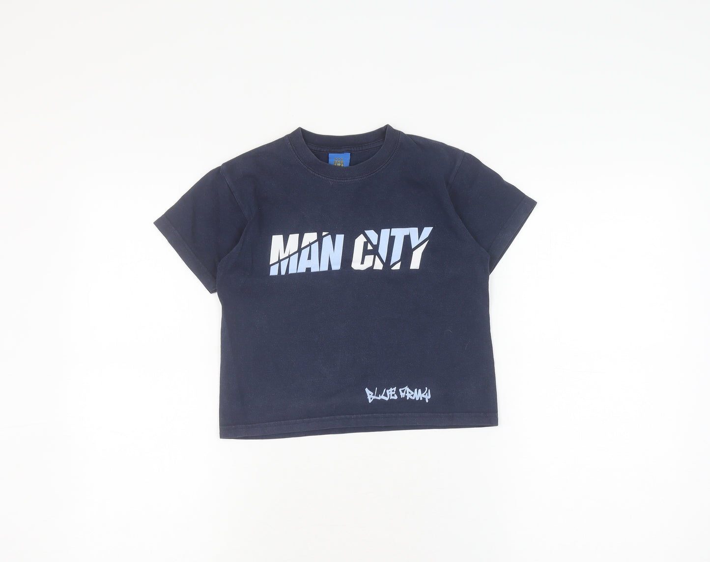 MCFC Boys Blue Graphic T-Shirt 5-6 Years