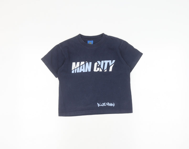 MCFC Boys Blue Graphic T-Shirt 5-6 Years