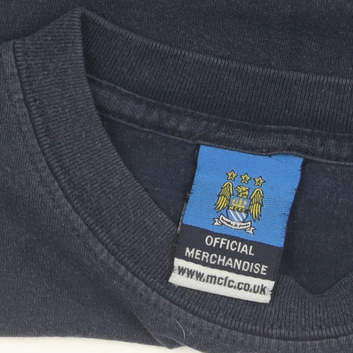 MCFC Boys Blue Graphic T-Shirt 5-6 Years