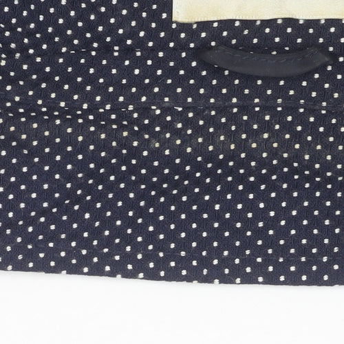 Eastex Women's Blue Polka Dot Suit Jacket Size 12