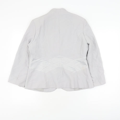 Eastex Women's Grey Suit Jacket Size 12 Regular