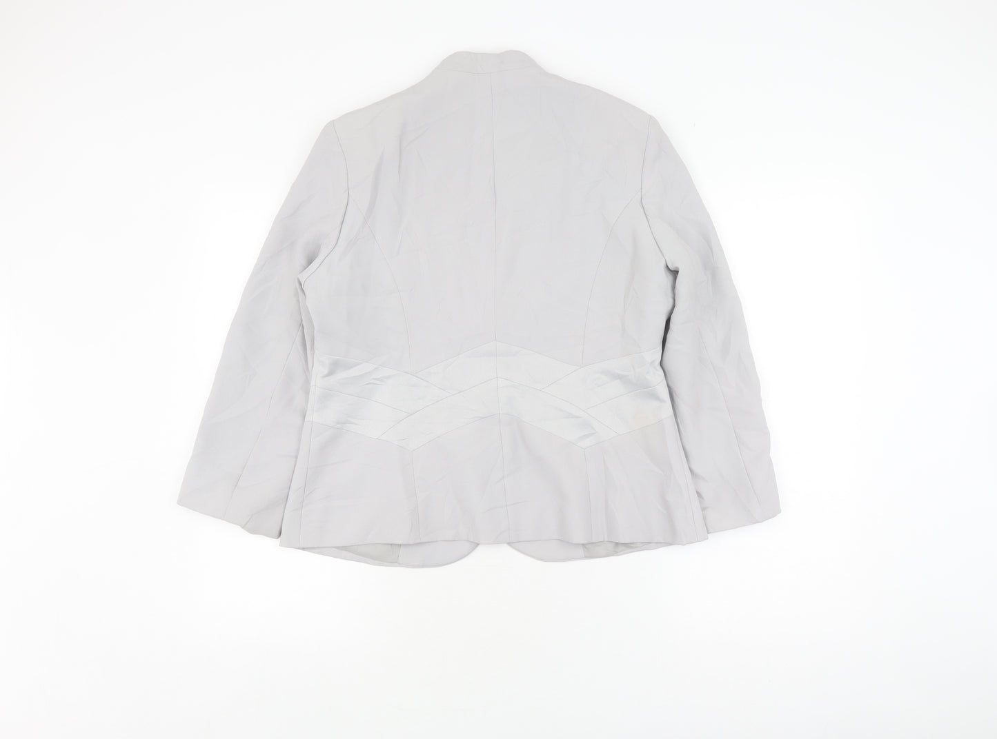 Eastex Women's Grey Suit Jacket Size 12 Regular