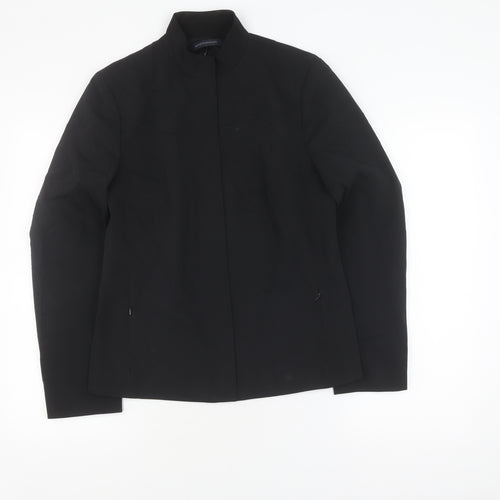 Windsmoor Women's Black Jacket Size 12 Polyester Blend