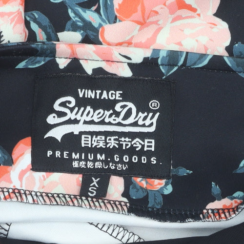 SuperDry Women's Multicoloured XS Floral Slip Dress