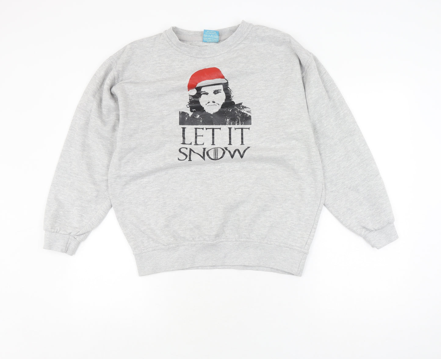 Active Sweats Unisex Grey Medium Game of Thrones Sweatshirt