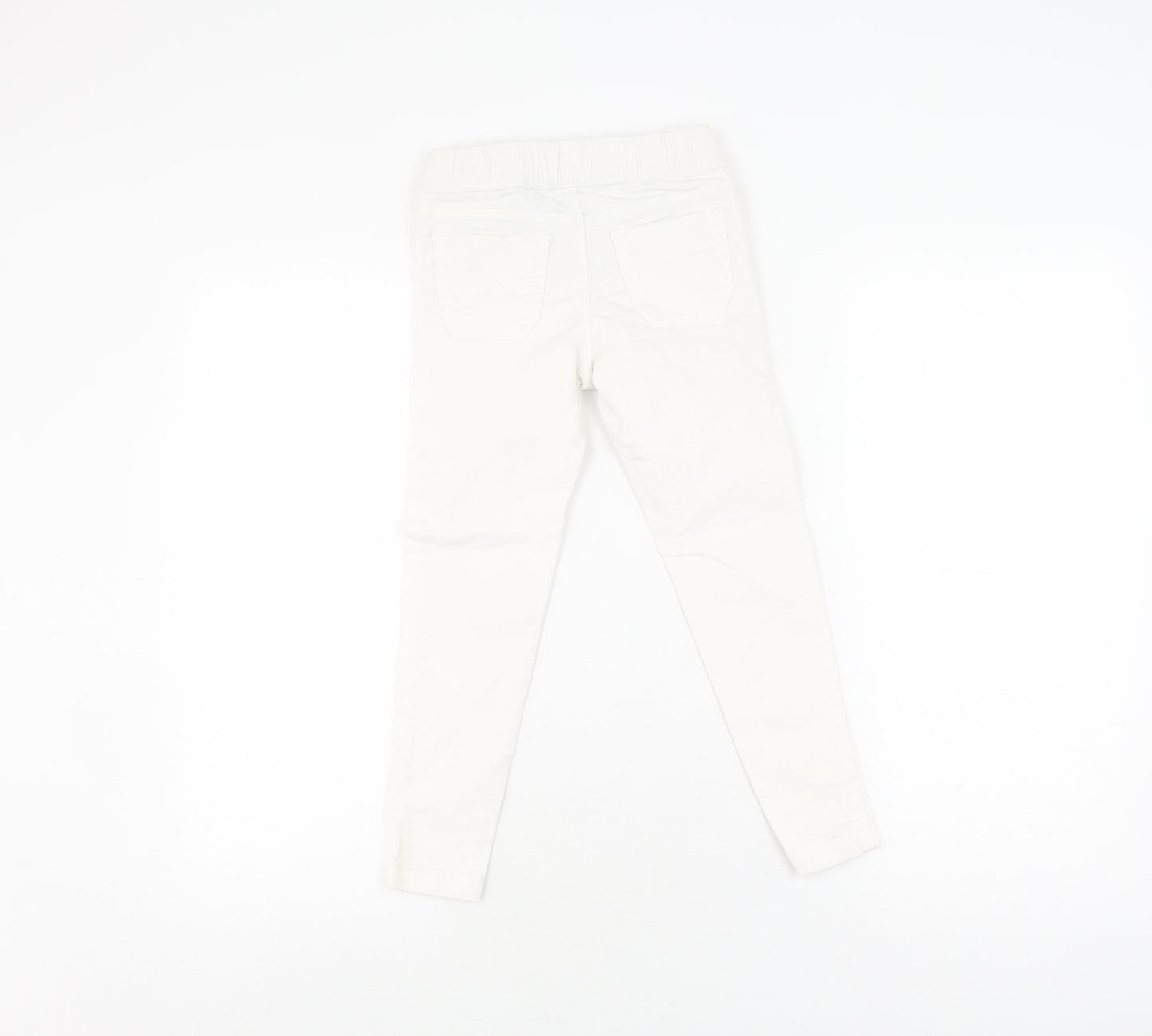 Tommy Hilfiger Girls White Jegging Trousers, Size 5, Slim Fit