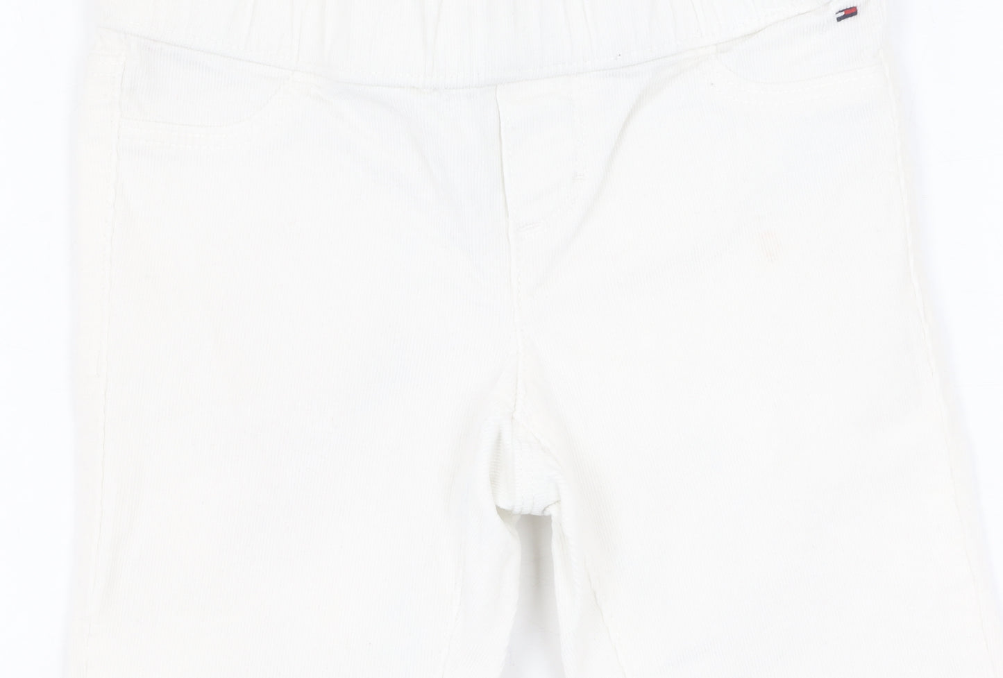 Tommy Hilfiger Girls White Jegging Trousers, Size 5, Slim Fit