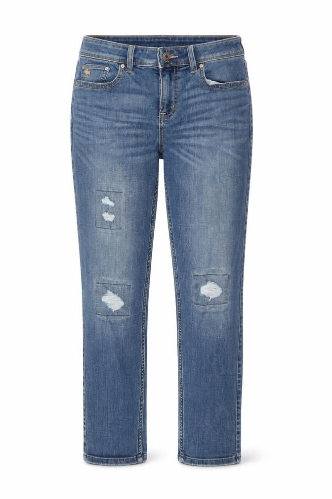 Abercrombie & Fitch Teens Blue Boyfriend Jeans, Size 13-14