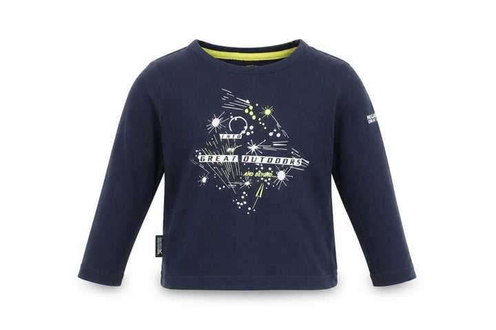 Regatta Unisex Kids Blue Graphic T-Shirt 3-4 Years