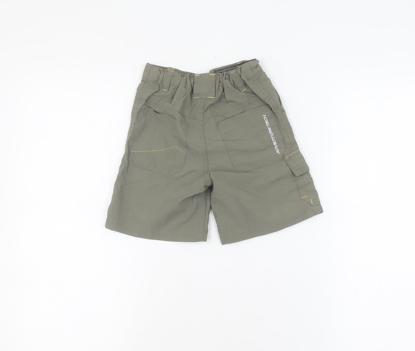 Regatta Boys Green Utility Shorts 3-4 Years Hiking Outdoor