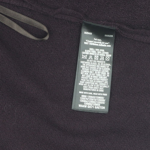 Ted Baker Women's Purple Wool Cardigan Size 6