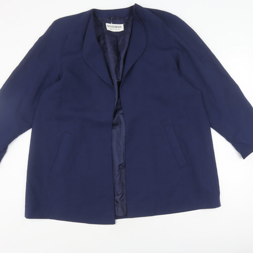 Windsmoor Women's Blue Blazer Jacket Size 10