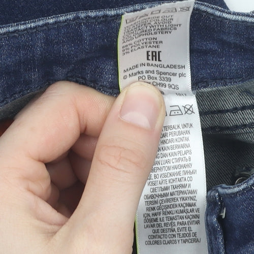 Marks and Spencer Women's Blue Jeans UK Size 12