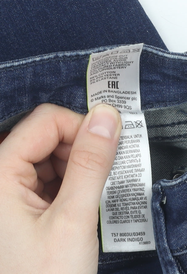 Marks and Spencer Women's Blue Jeans UK Size 12