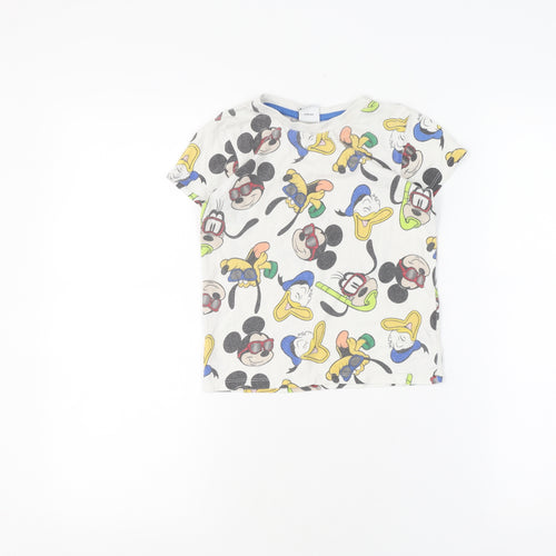 Disney Boys Multicoloured Cartoon T-Shirt, Size 5 Years