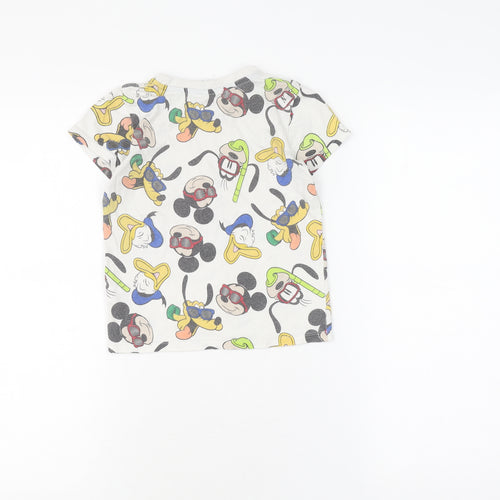 Disney Boys Multicoloured Cartoon T-Shirt, Size 5 Years
