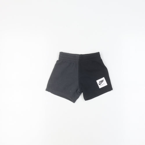 Nike Unisex Baby Black Sports Shorts 12 Months