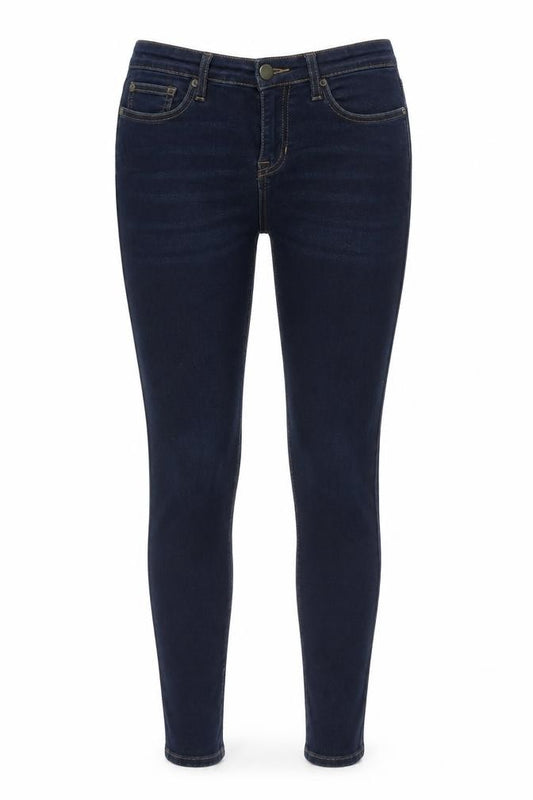 Front view of Gap Women's Blue Jegging -, size 4, Denim Leggings