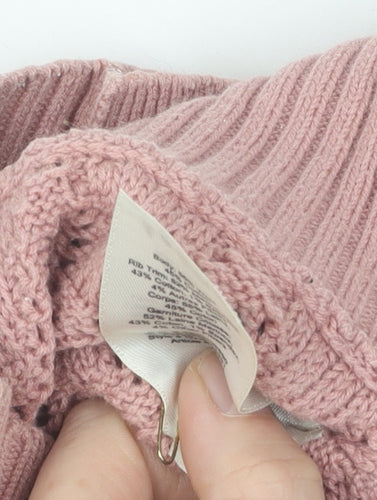 Wilfred Women's Pink Cardigan, 2XS, V-Neck Knit