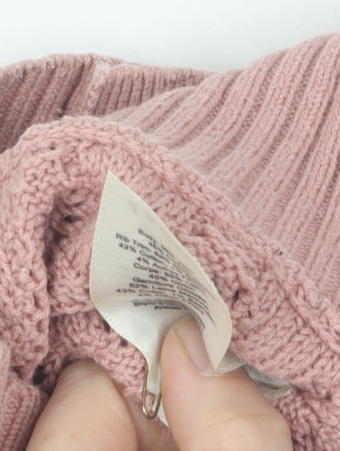 Wilfred Women's Pink Cardigan, 2XS, V-Neck Knit