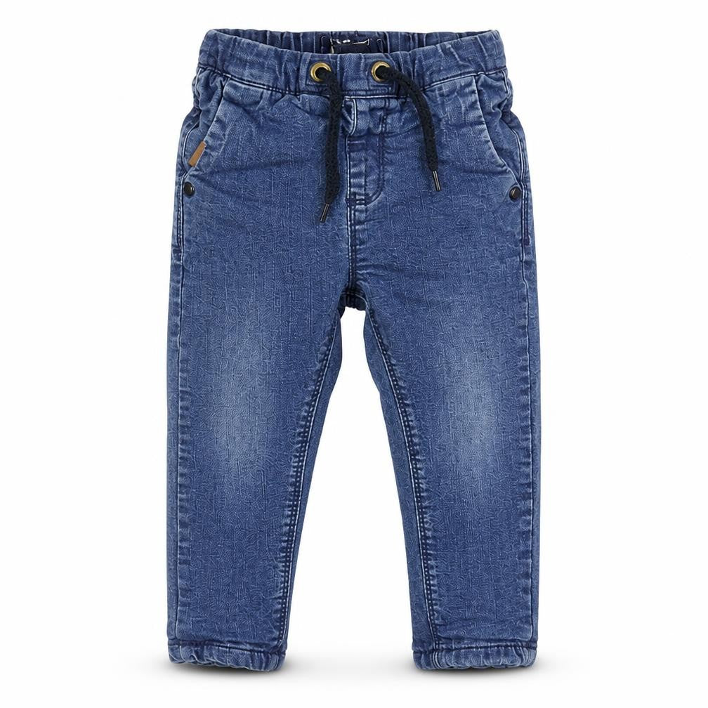 Next Blue Unisex Jogger Trousers, 12-18 Months, Elastic Waist