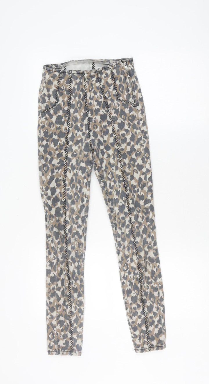ASOS Girls Multicoloured Animal Print Trousers Size 6