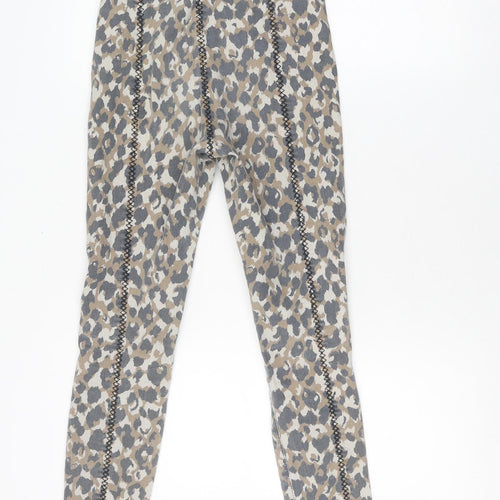 ASOS Girls Multicoloured Animal Print Trousers Size 6