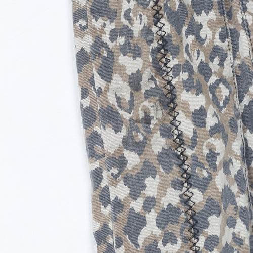 ASOS Girls Multicoloured Animal Print Trousers Size 6