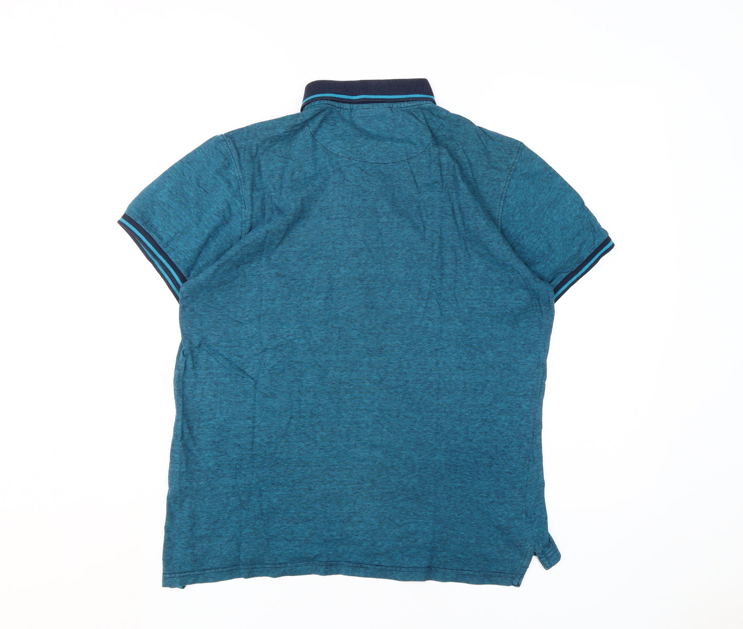 Pierre Cardin Men's Blue Polo Shirt, M, Regular Fit