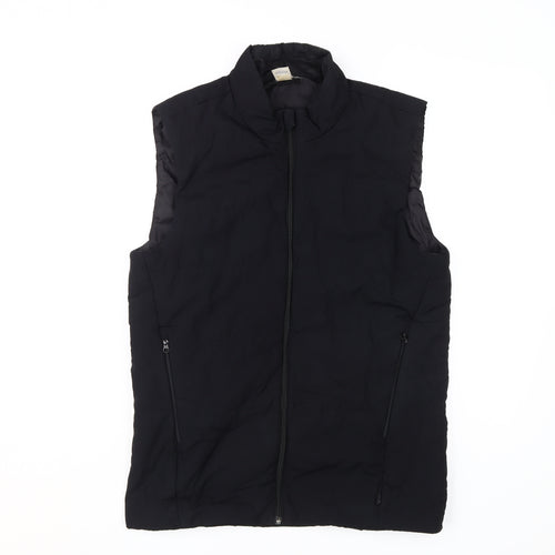 Decathlon Women's Black Polyester Waistcoat S
