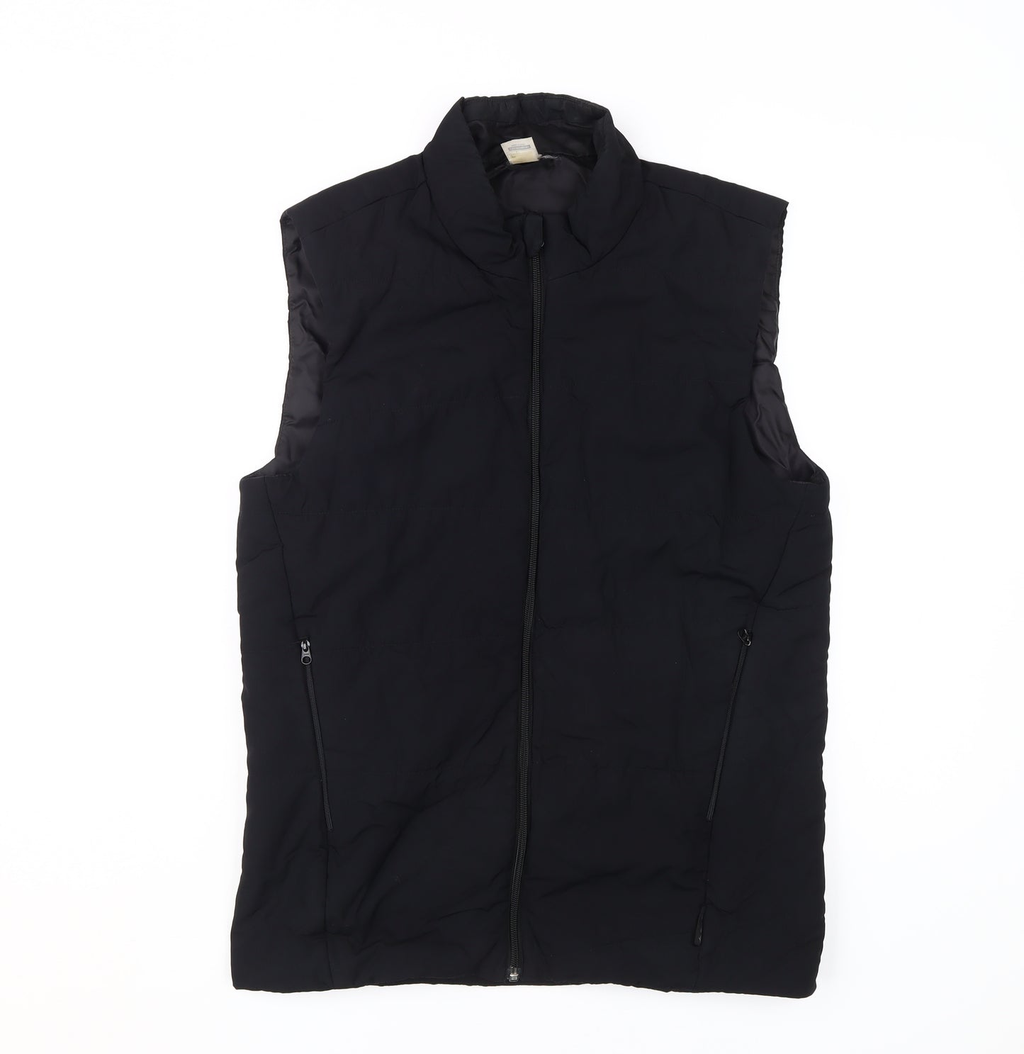 Decathlon Women's Black Polyester Waistcoat S