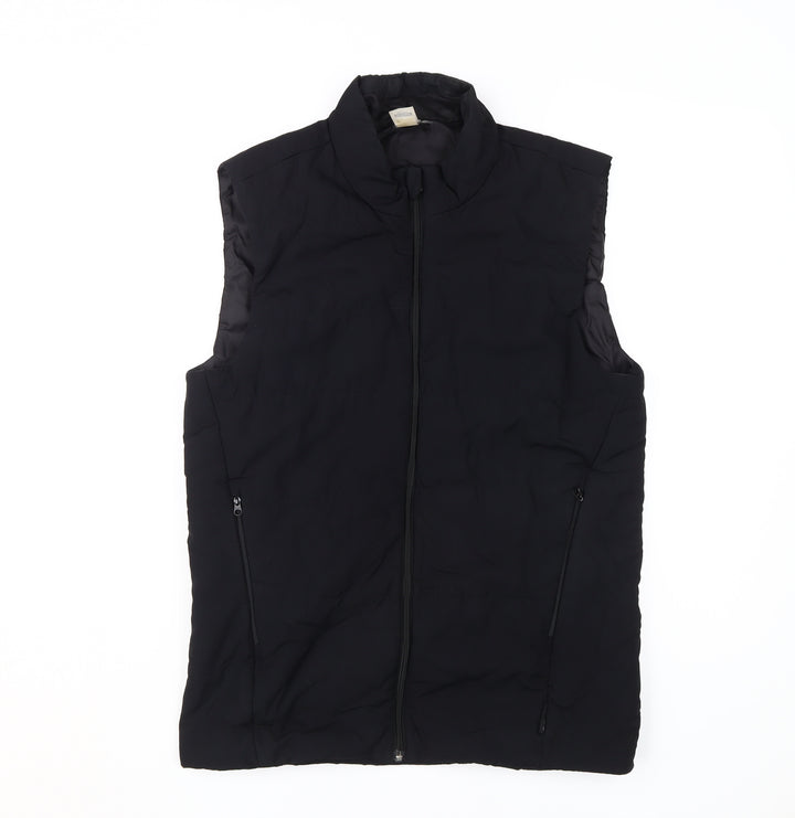 Decathlon Women's Black Polyester Waistcoat S
