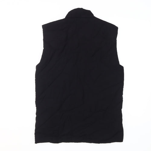 Decathlon Women's Black Polyester Waistcoat S