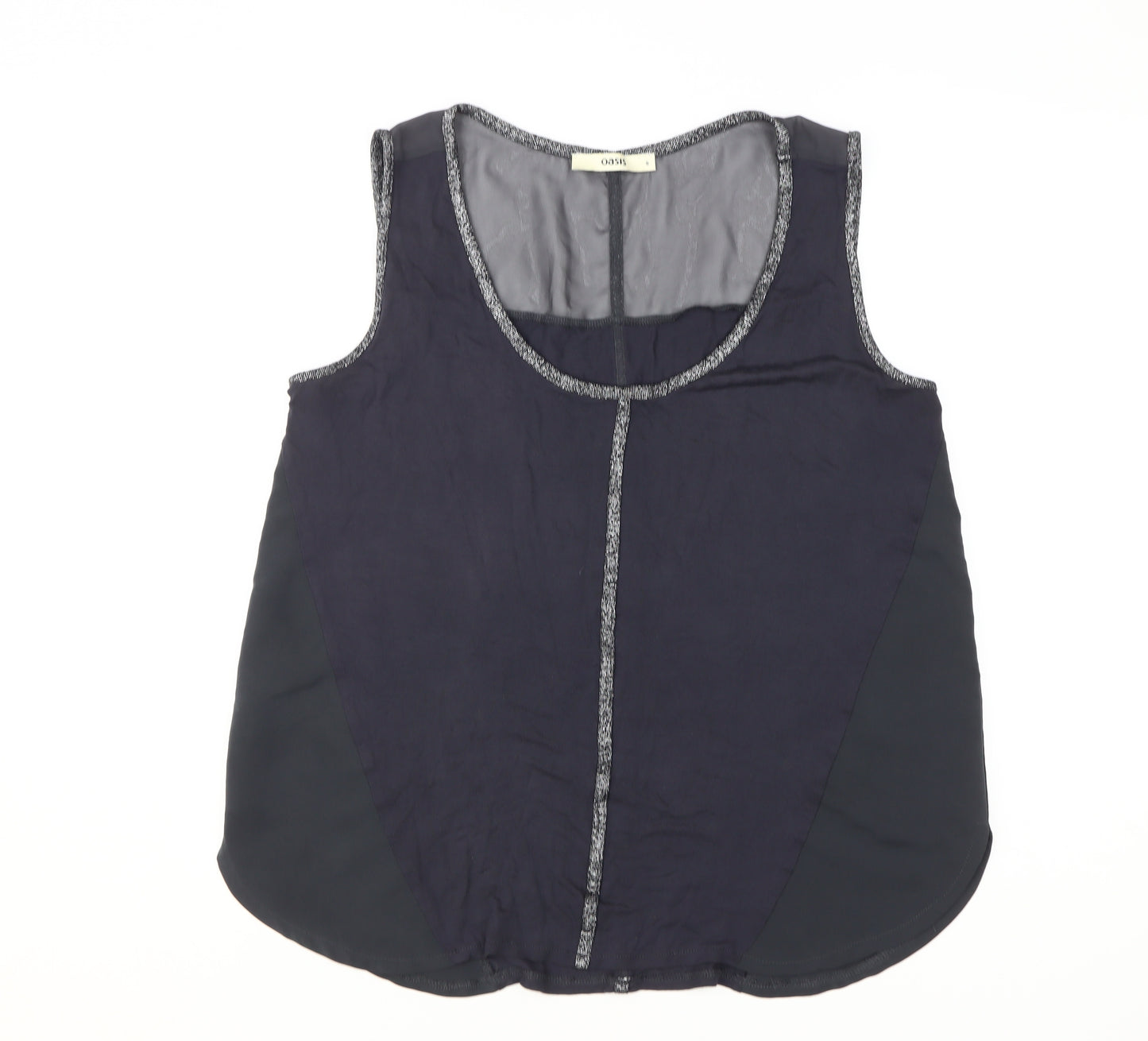 Oasis Women's Black Tank Top, Size S - Basic Sleeveless Style