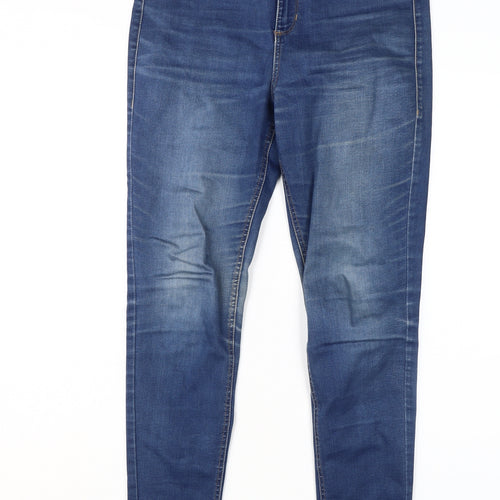Marks and Spencer Women's Blue Skinny Jeans Size 12