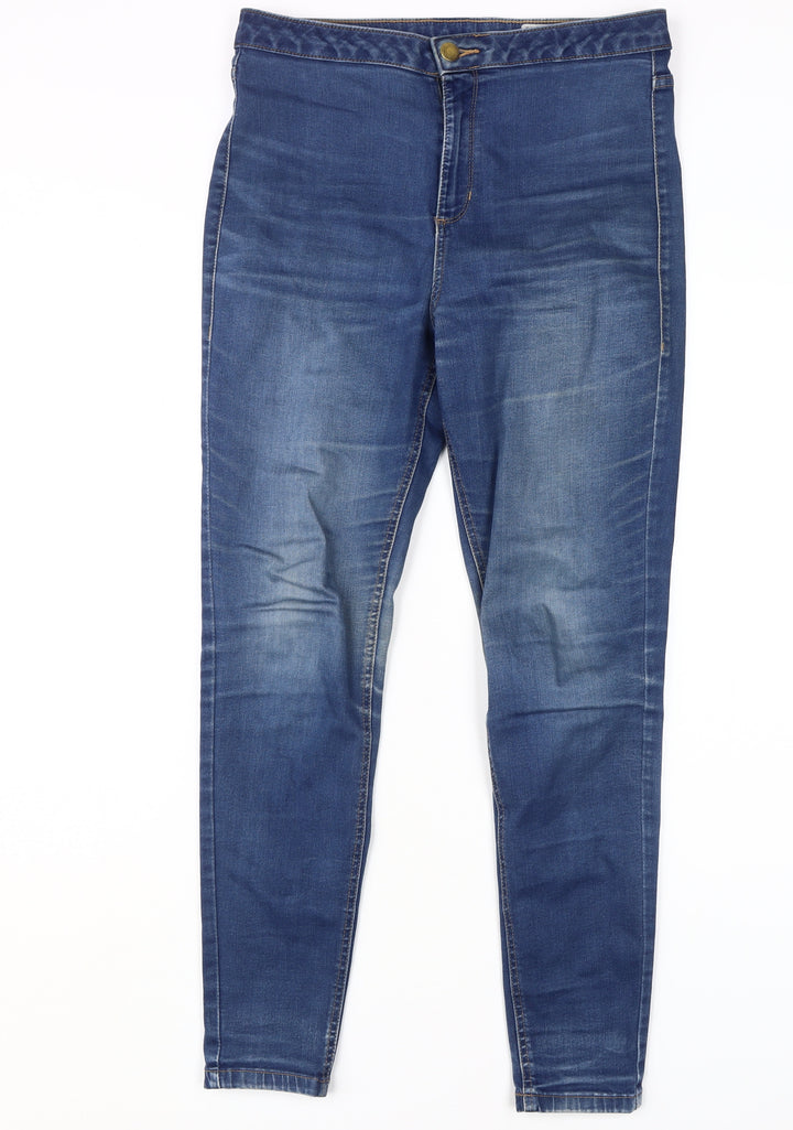 Marks and Spencer Women's Blue Skinny Jeans Size 12
