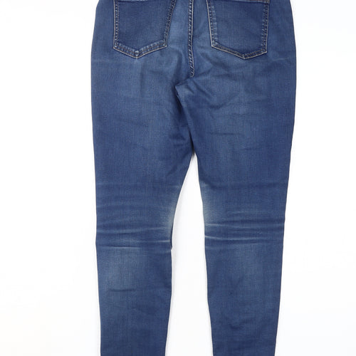Marks and Spencer Women's Blue Skinny Jeans Size 12