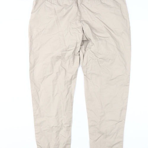 Wallis Women’s Beige Chino Trousers Size 12 Petite