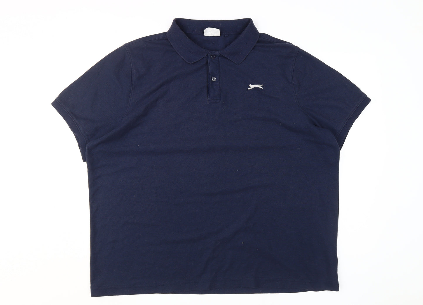Slazenger Men's Blue 3XL Short Sleeve Polo Shirt