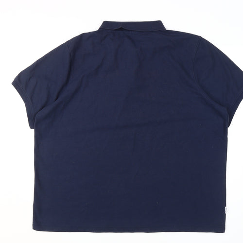 Slazenger Men's Blue 3XL Short Sleeve Polo Shirt