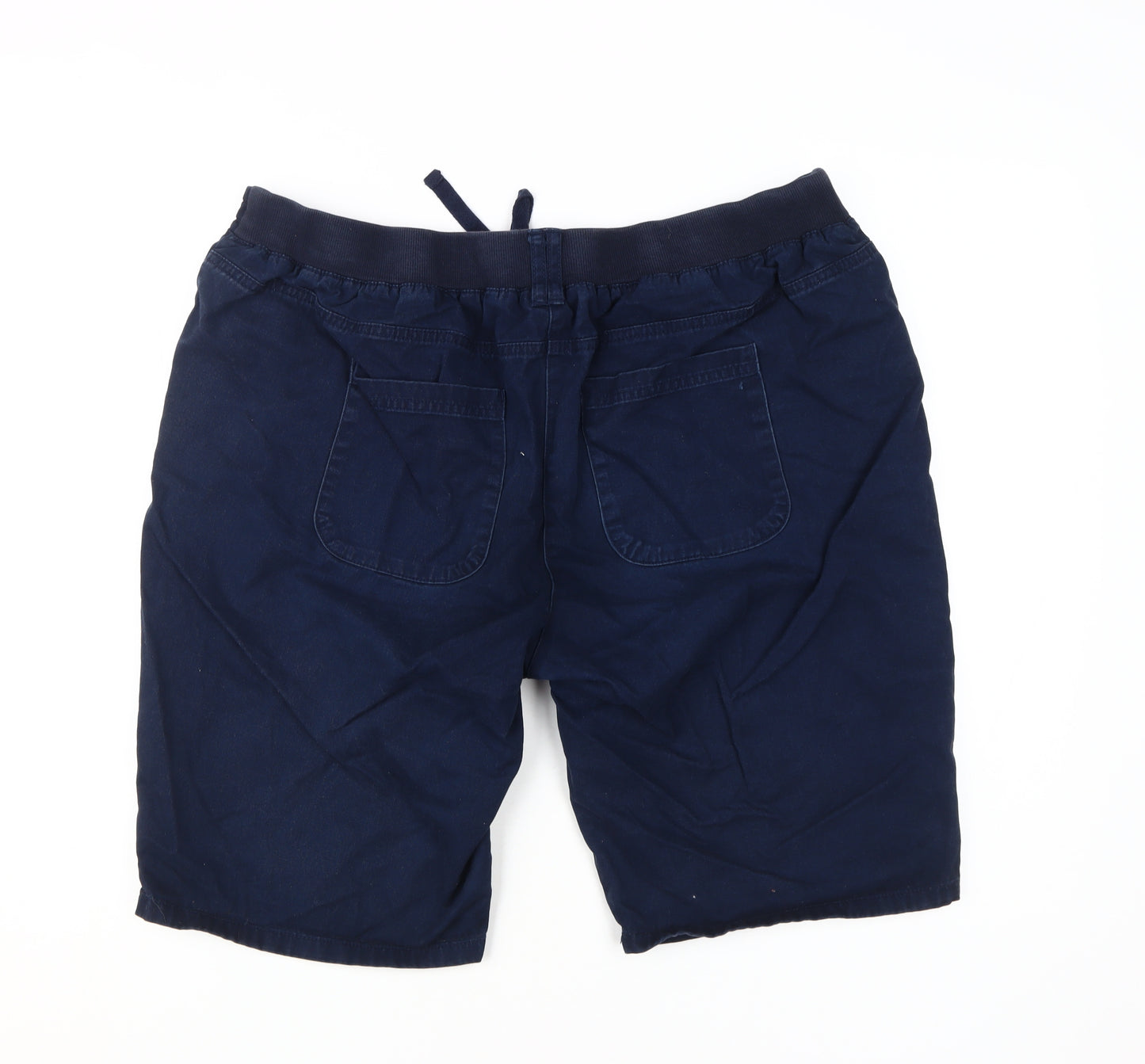 Cotton Traders Women's Blue Chino Shorts Size 16