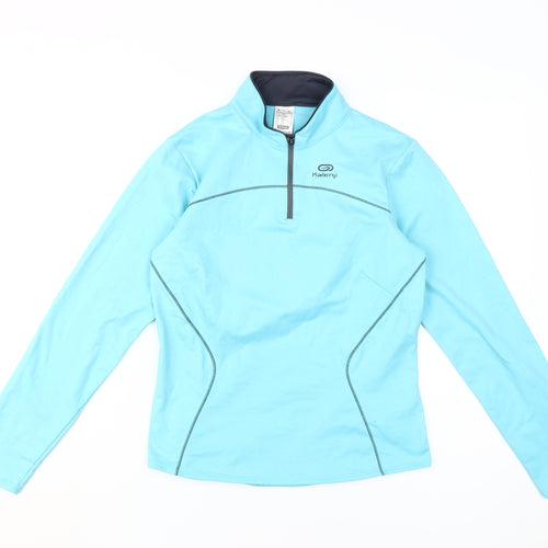 Decathlon Women's Blue 2XS Henley Sweatshirt