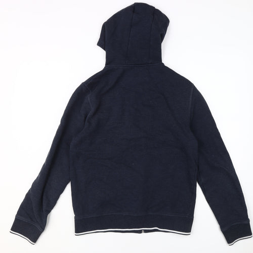 Penguin Men's Blue Full Zip Hoodie Size S
