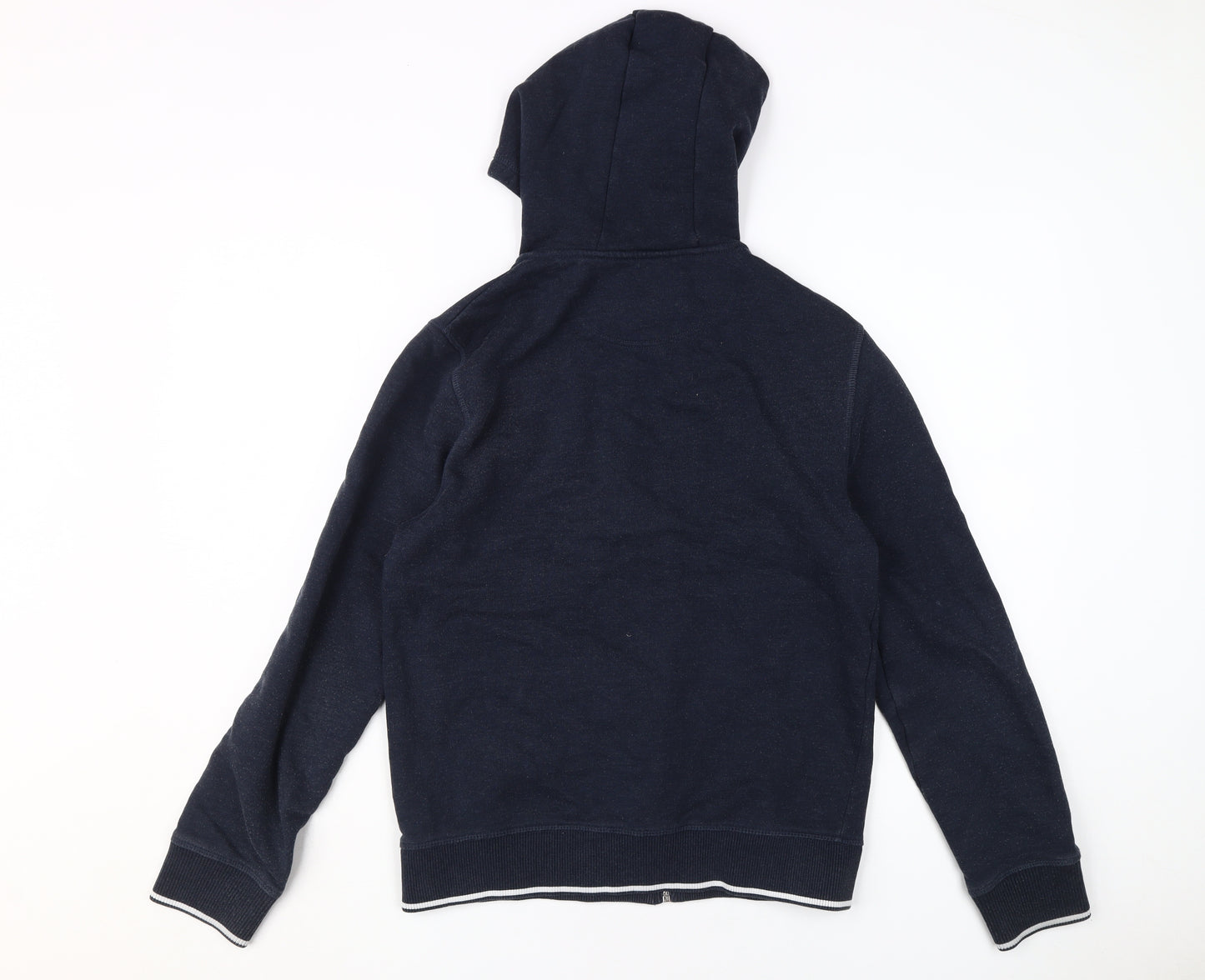 Penguin Men's Blue Full Zip Hoodie Size S