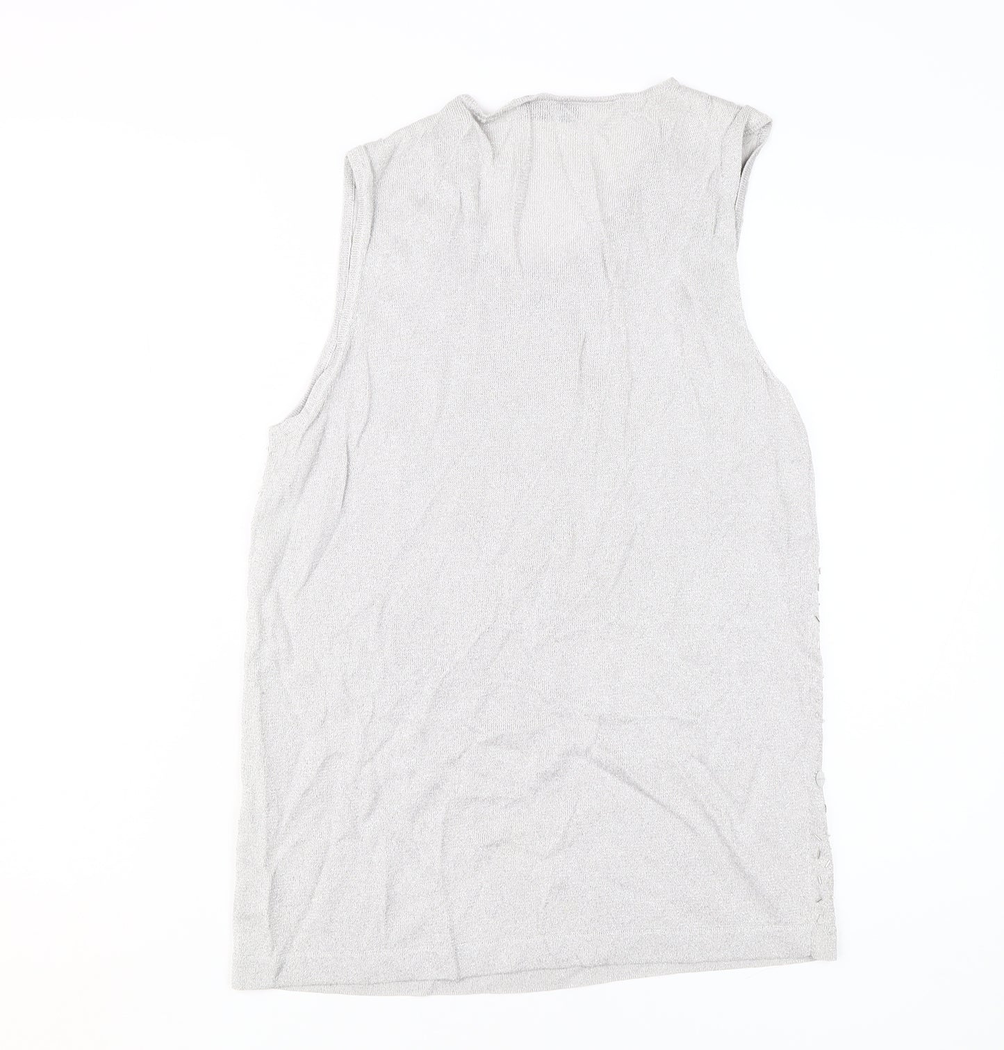 Gerry Weber Grey Sequin Women's Tank Top Size 16